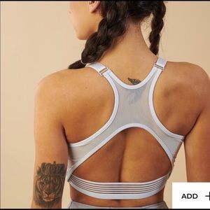 Gymshark Elite Sports Bra, Ice Blue, size XS